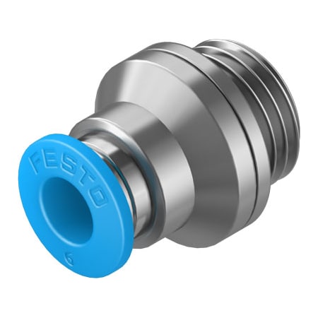 Festo Push-In Fitting QS-G1/4-6-I QS-G1/4-6-I